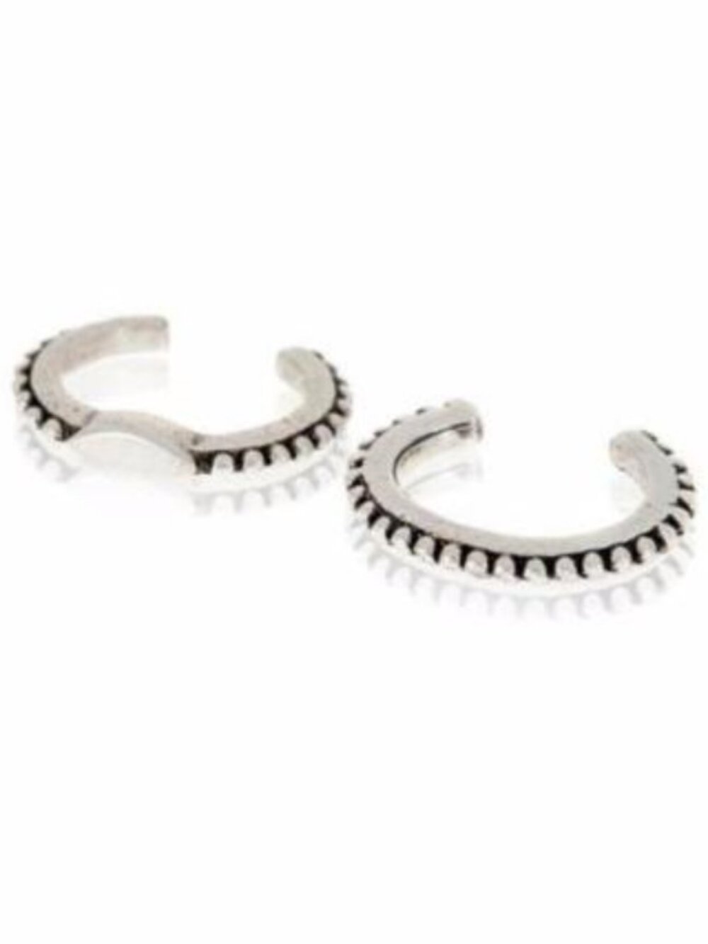 LUV AJ Silver Ear Cuffs